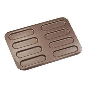Piastra Antiaderente 8 Eclairs: Qualità professionale