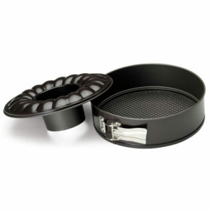 Stampo a Cerniera Antiaderente - Ø 240 mm, 2 Fondi -