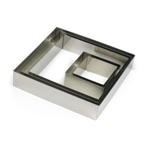 Stampo Inox 180x180 mm - Gobel, qualità professionale