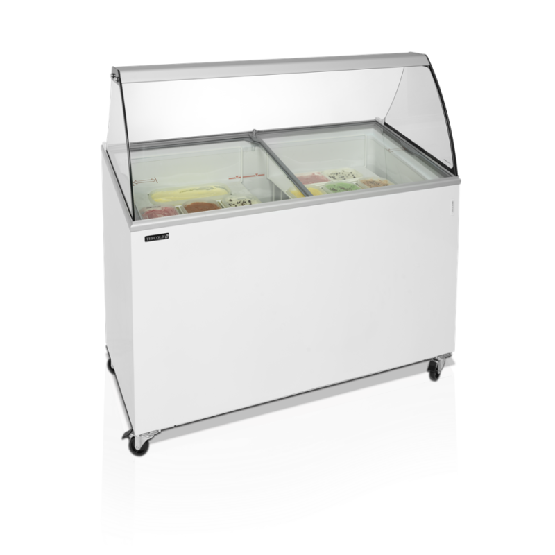 Vetrina per Gelato TEFCOLD - Stoccaggio Ottimale & Presentazione Elegante Vetrina per Gelato TEFCOLD - Stoccaggio Ottimale & Presentazione Elegante
