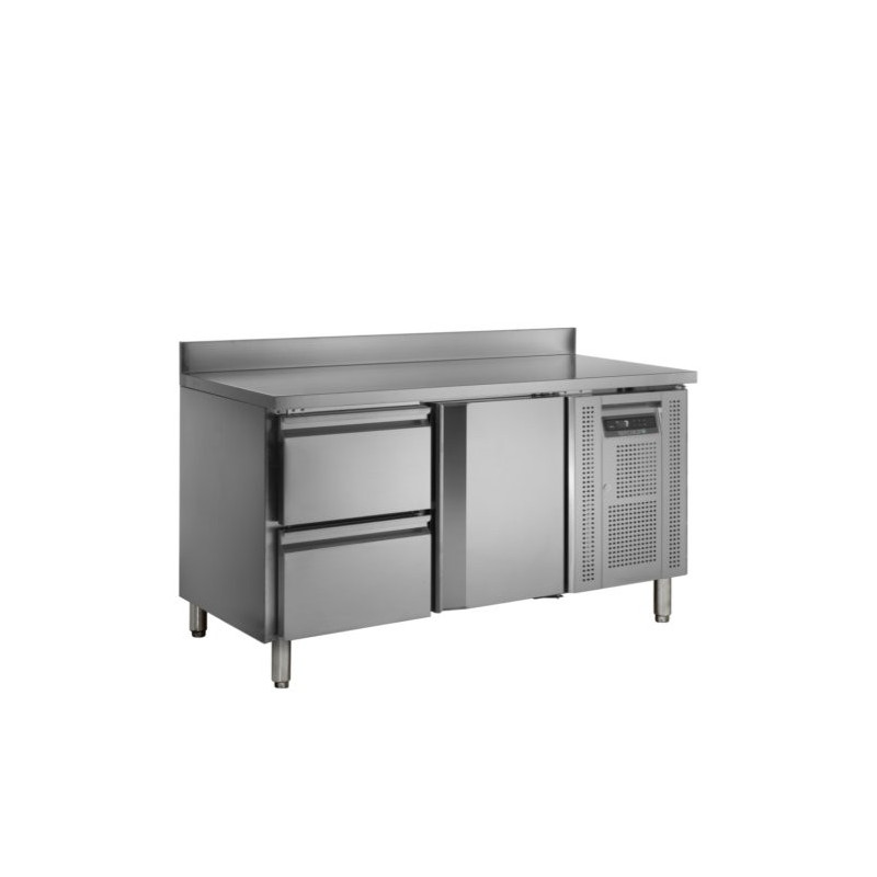 Bancone refrigerato TEFCOLD 282L acciaio inox & cassetti GN1/1 Bancone refrigerato TEFCOLD 282L acciaio inox & cassetti GN1/1