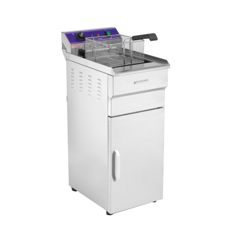 Friggitrice Elettrica su Base - 16 L - Dynasteel Friggitrice Elettrica su Base - 16 L - Dynasteel