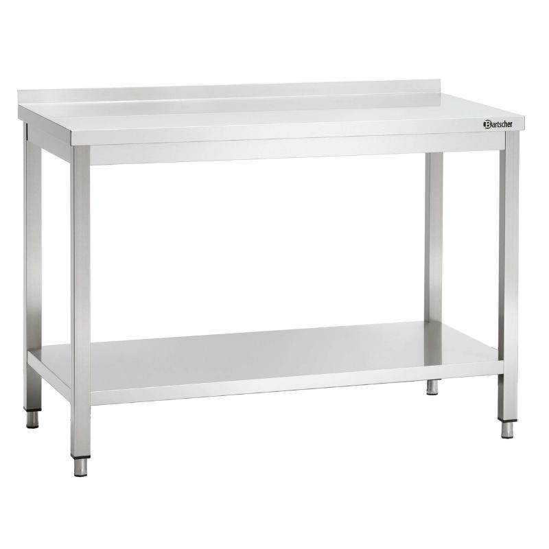 Tavolo professionale in acciaio inox per cucina di ristorazione Tavolo professionale in acciaio inox per cucina di ristorazione