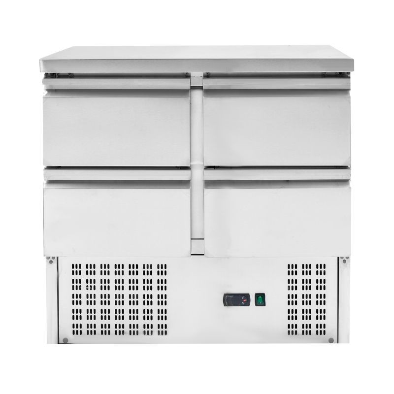 Tavolo Refrigerato Positivo - 4 Cassetti GN 1/2 - Dynasteel Tavolo Refrigerato Positivo - 4 Cassetti GN 1/2 - Dynasteel