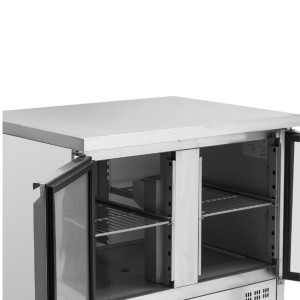 Tavolo Refrigerato Positivo GN 1/1 - 2 Porte - Dynasteel