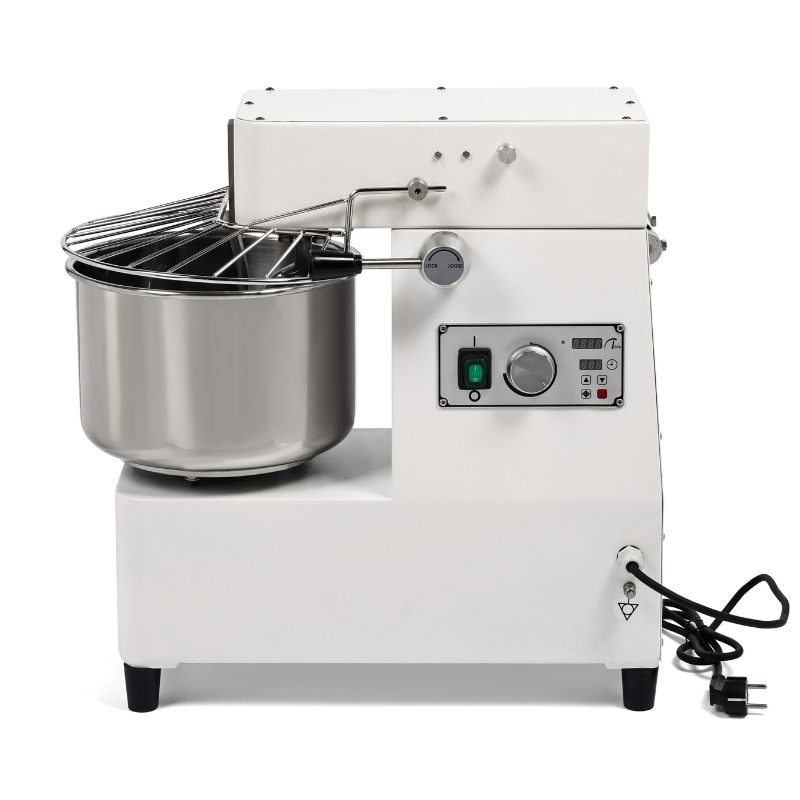 Impastatrice 30 L con Vasca Amovibile e Testa Sollevabile - Velocità Variabile - Dynasteel Impastatrice 30 L con Vasca Amovibile e Testa Sollevabile - Velocità Variabile - Dynasteel