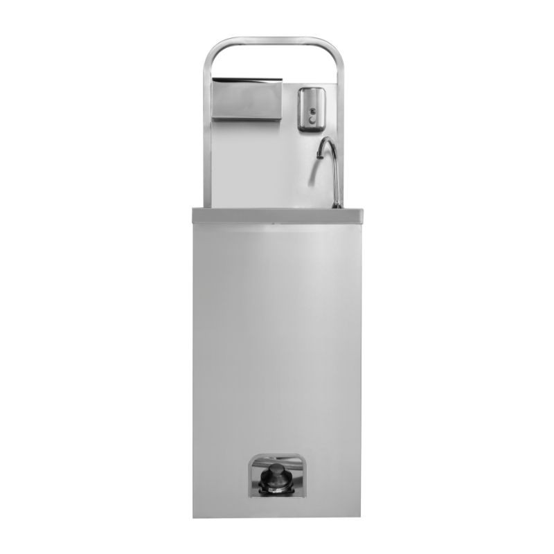 Lavabo Autonomo Mobile con Sapone e Distributore di Carta - Dynasteel Lavabo Autonomo Mobile con Sapone e Distributore di Carta - Dynasteel