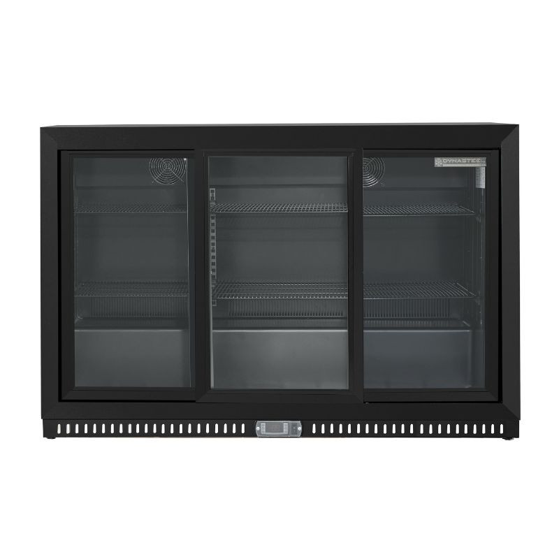 Retrobar Refrigerato Skinplate - 3 Porte in Vetro Scorrevoli - 328 L - Dynasteel Retrobar Refrigerato Skinplate - 3 Porte in Vetro Scorrevoli - 328 L - Dynasteel