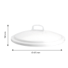 Coperchio Contenitore 50L Bianco
