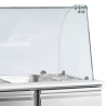 Saladette refrigerata positiva GN 1/1 inox 230L TEFCOLD - 2 Porte