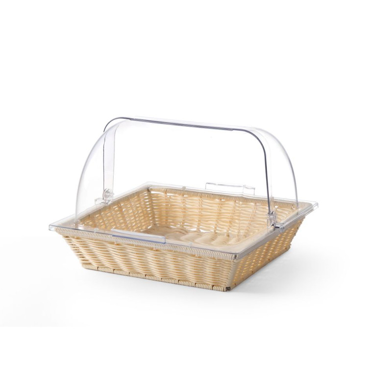 Cestino del pane rettangolare - Coperchio RollTop - Hendi Cestino del pane rettangolare - Coperchio RollTop - Hendi