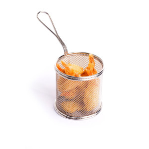 Cestino per patatine fritte in miniatura Ø 90 mm