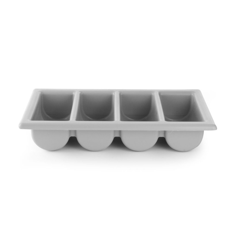 Vassoio portaposate grigio - 4 scomparti Hendi Vassoio portaposate grigio - 4 scomparti Hendi