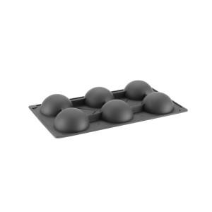 Stampo per dolci in silicone semisferico - HENDI