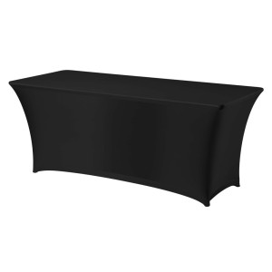 Copertura per Tavolo Rettangolare Nero 1500 - HENDI