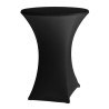 Copertura nera per tavolo da bar 80-85 cm - HENDI