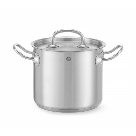 Marmitta Alta con Coperchio Kitchen Line - 16 cm di Diametro