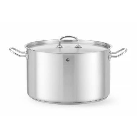 Marmitta bassa con coperchio Kitchen Line 32 cm