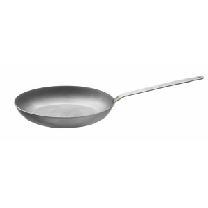 Padella in acciaio - 28 cm - Marchio HENDI - Fourniresto