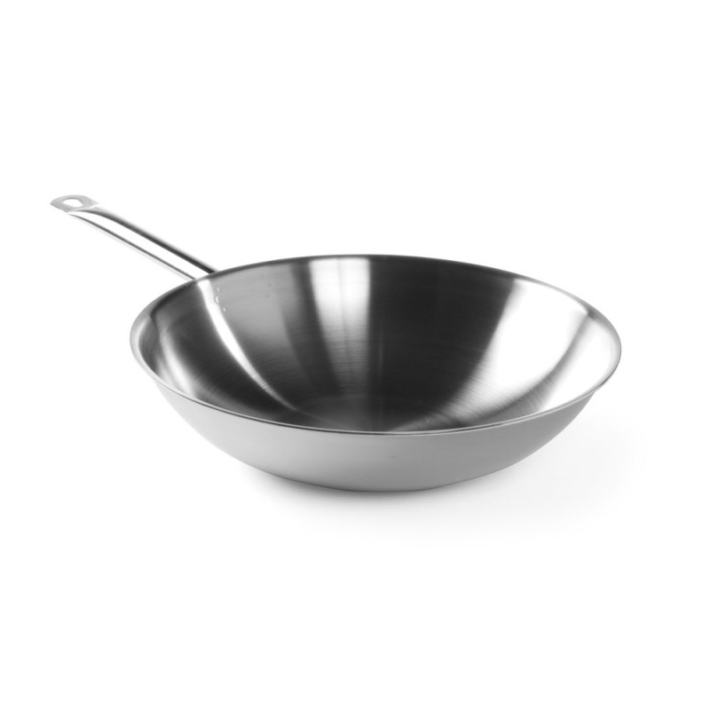 Wok 3 strati 36 cm - Marca HENDI - Fourniresto Wok 3 strati 36 cm - Marca HENDI - Fourniresto