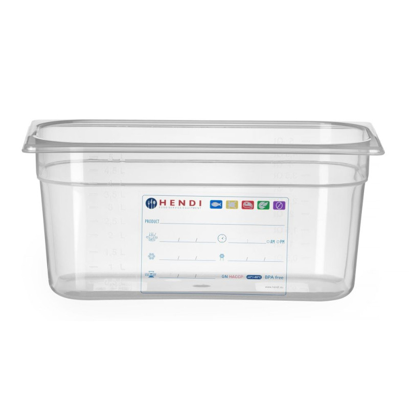 Scatola di stoccaggio Gastronorm GN 1/3 - 5,7 L - H 150 mm Scatola di stoccaggio Gastronorm GN 1/3 - 5,7 L - H 150 mm