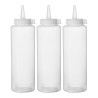 Set di flaconi dosatori - 3 pezzi - Marca HENDI - Fourniresto