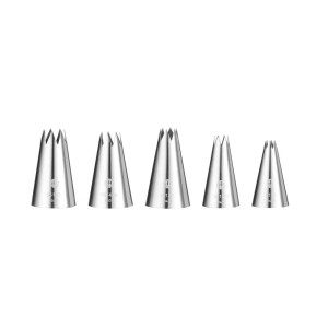 Set di 5 boccole - zigrinato - Marca HENDI - Fourniresto