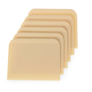 Raschietto tagliapasta rettangolare - 6 pezzi - Marca HENDI - Fourniresto