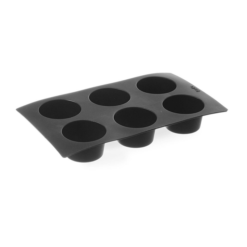 Stampo per 6 muffin in silicone antiaderente. Dimensioni: ø69x(H)40 - Marca HENDI - Fourniresto Stampo per 6 muffin in silicone antiaderente. Dimensioni: ø69x(H)40 - Marca HENDI - Fourniresto
