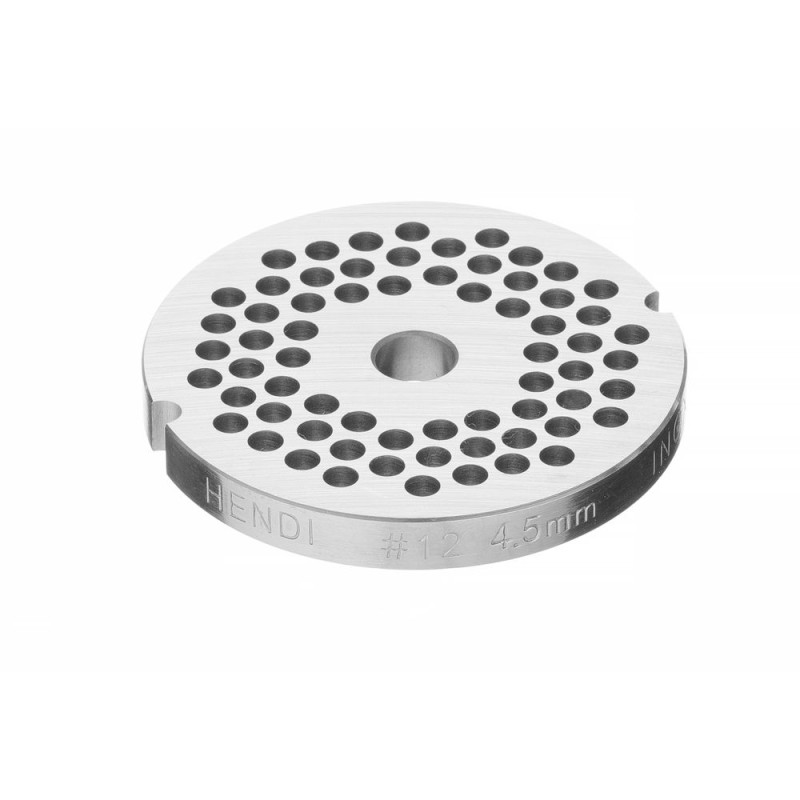 Piastra forata per tritacarne Profi Line 12 4,5mm - Marca HENDI - Fourniresto Piastra forata per tritacarne Profi Line 12 4,5mm - Marca HENDI - Fourniresto