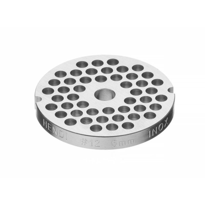 Piastra forata per Tritacarne Profi Line 12 - 6 mm Piastra forata per Tritacarne Profi Line 12 - 6 mm