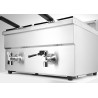 Friggitrice ad induzione con rubinetto di scarico - 2 x 8 L