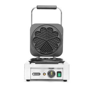Piastra per waffle elettrica - Forma a cuore