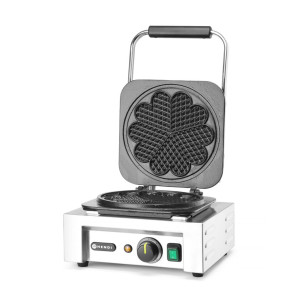 Piastra per waffle elettrica - Forma a cuore