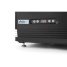 Vetrina refrigerata nera a 4 lati in vetro - 68 L