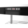 Vetrina refrigerata per dolci nera - 280 L
