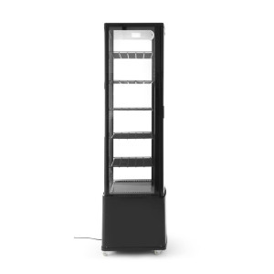 Vetrina refrigerata per dolci nera - 280 L