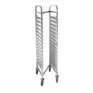 Carrello Portavassoi Pieghevole - 15 x GN 1/1