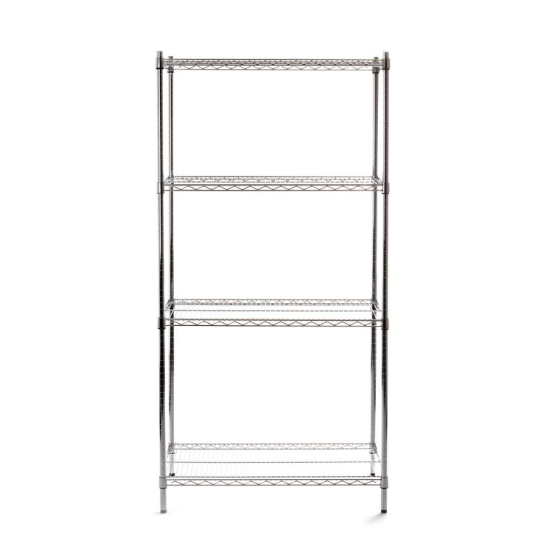 Scaffalatura a 4 piani Ultra Resistente Scaffalatura a 4 piani Ultra Resistente