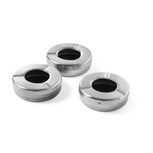 Posacenere con coperchio 90 mm di diametro - Lotto di 3