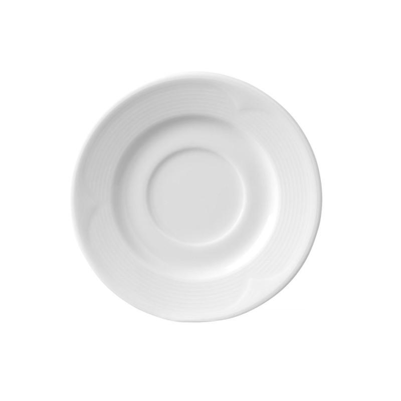 Piatto per tazza in porcellana Saturno - 63 mm di diametro Piatto per tazza in porcellana Saturno - 63 mm di diametro