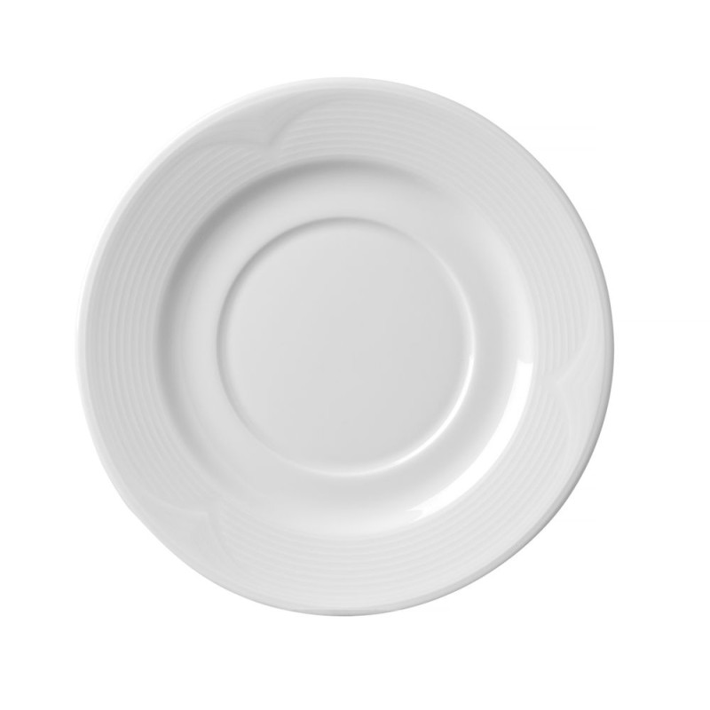 Piatto per tazza da caffè in porcellana Saturno Piatto per tazza da caffè in porcellana Saturno