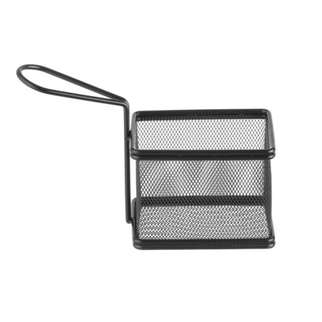 Cestino per Patatine Miniature Nero - 100 x 80 mm