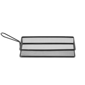 Cestino per Patatine Miniature Nero - 255 x 135 mm