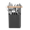 Portaposate da tavola nero - 140 x 105 mm