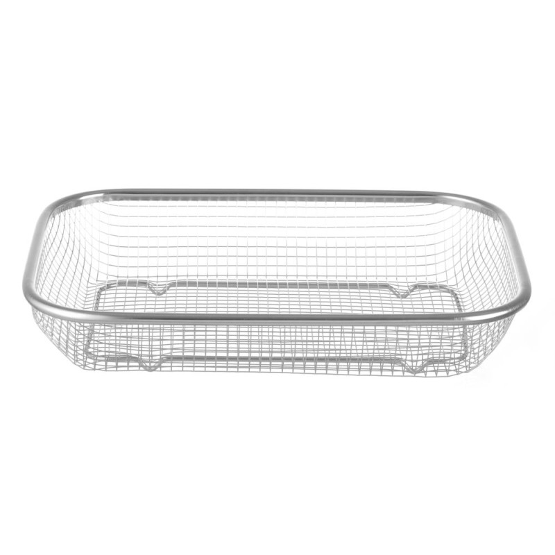 Cestino portaoggetti in acciaio inossidabile - 290 x 220 mm Cestino portaoggetti in acciaio inossidabile - 290 x 220 mm