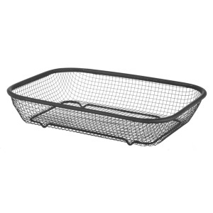 Cestino del servizio nero - 295 x 220 mm