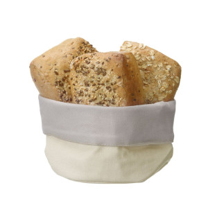 Sacchetto del pane rotondo beige - 150 di diametro