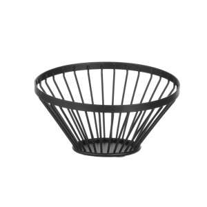 Cestino per Frutta Obliquo Nero - 150 mm di Diametro