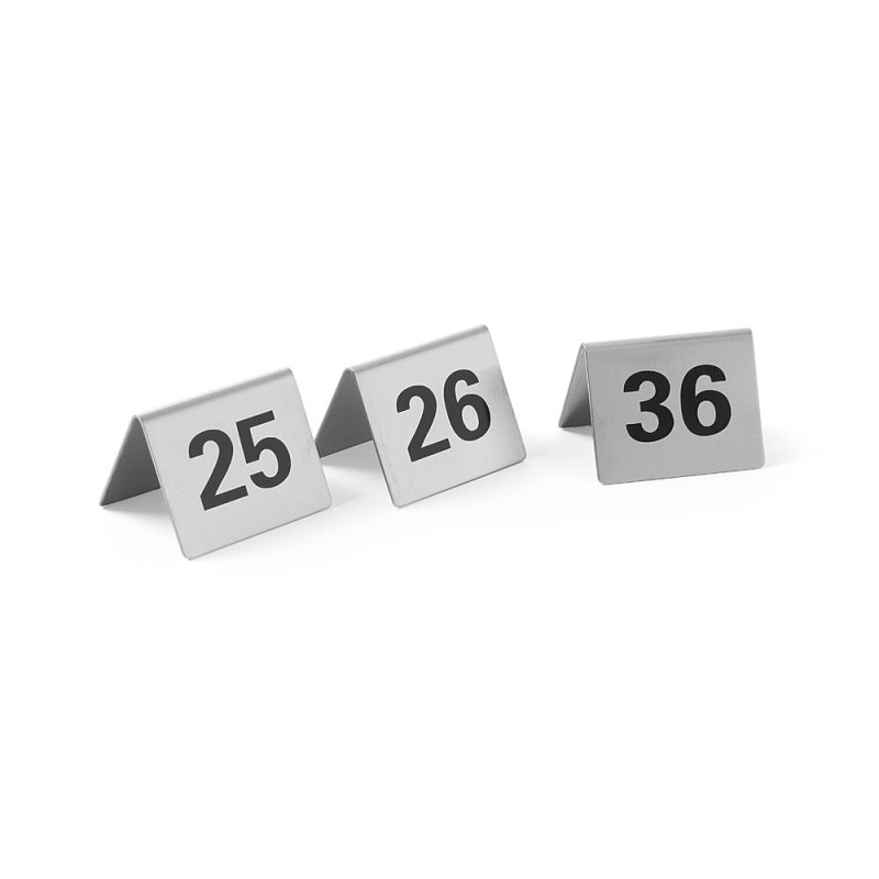 Cavalletti da tavolo numerati - Marca HENDI - Fourniresto Cavalletti da tavolo numerati - Marca HENDI - Fourniresto